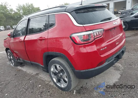 2019 Jeep Compass Limited 4X4 from USA, damaged, VIN 3C4NJDCB3KT638143
